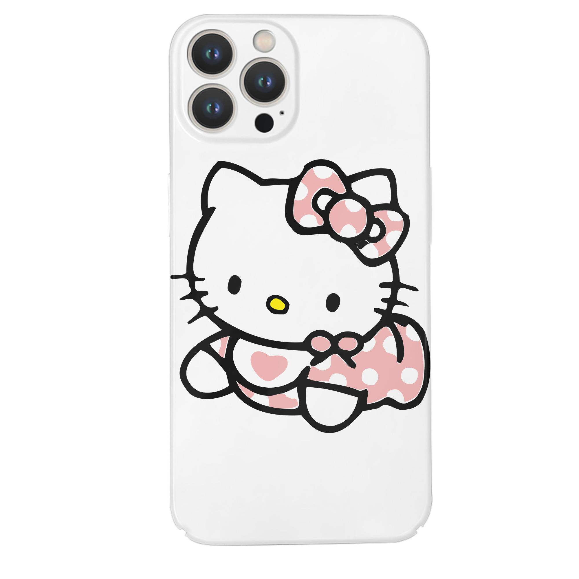 （画像用） Hello Kitty ハローキティ 【iPhone 14シリーズ対応】ハードケース